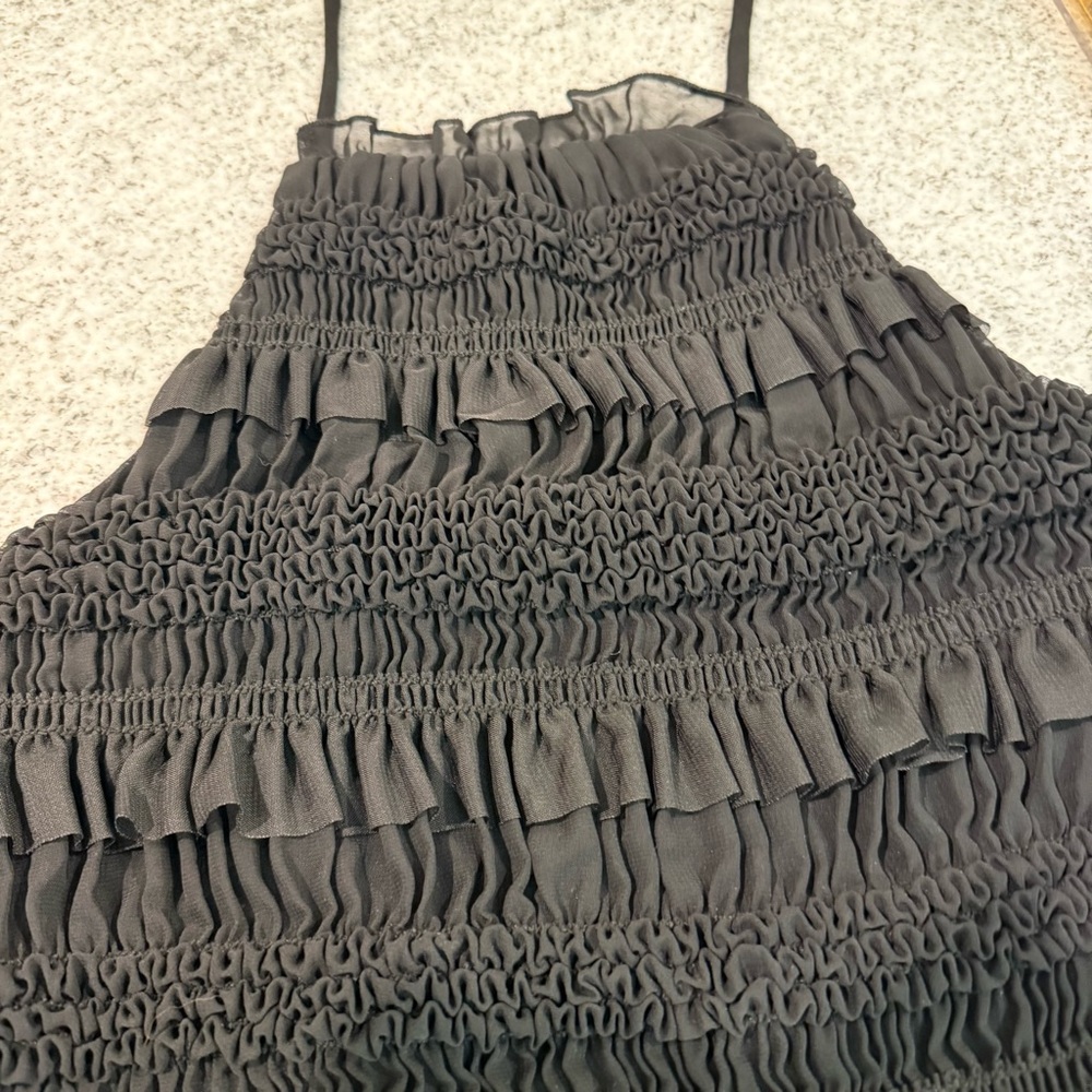 Sunday in Brooklyn Ruffle Halter Tank Top - Picture 5 of 8